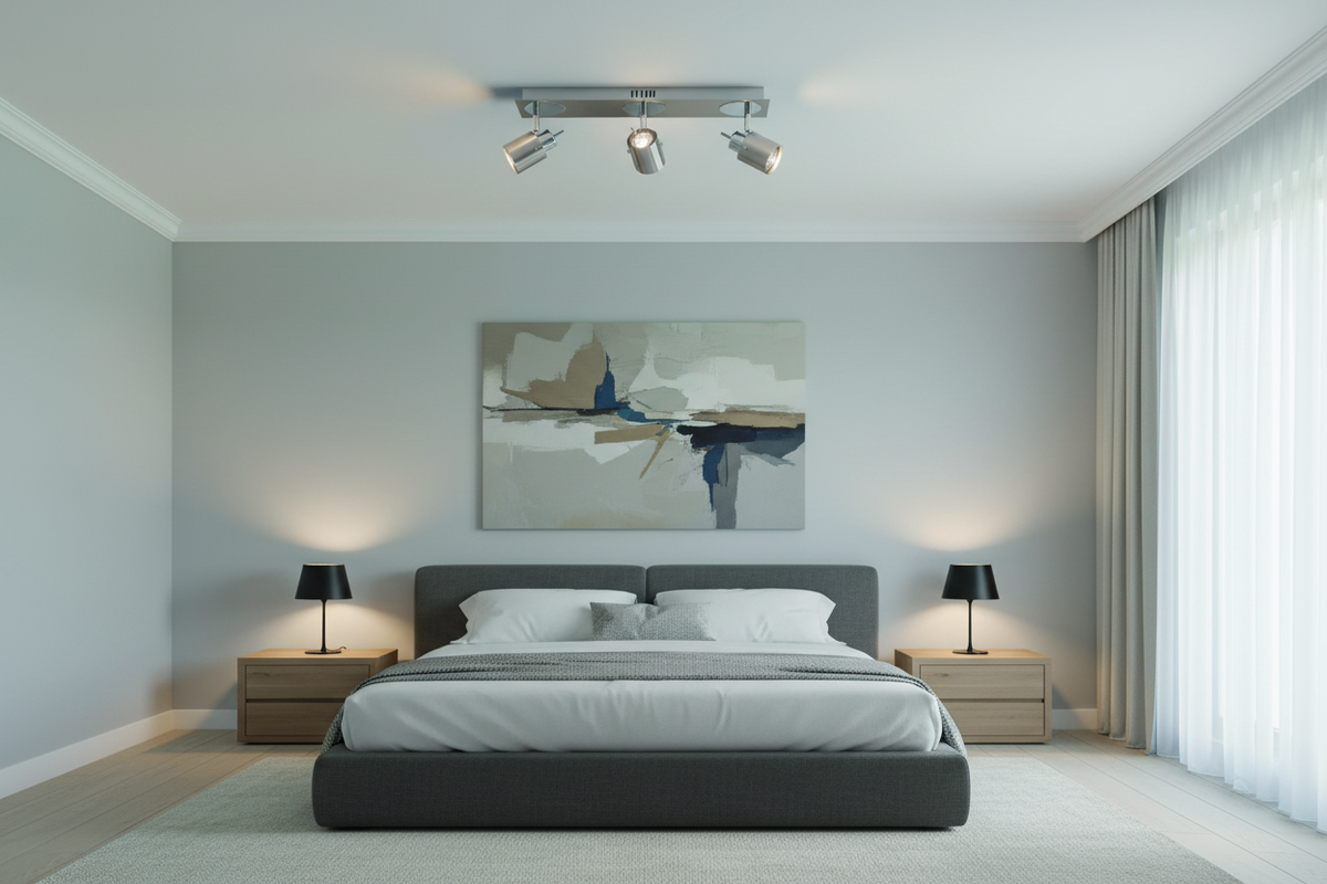 SPOTLIGHT-S050/1 SATIN CHROME