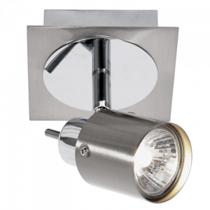 SPOTLIGHT-S050/1 SATIN CHROME