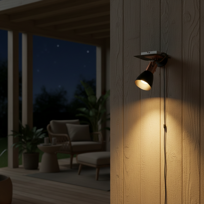 SPOTLIGHT-S156/1 BLACK COPPER