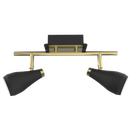 SPOTLIGHT-S173/2 BLACK/BRASS