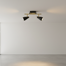 SPOTLIGHT-S173/2 BLACK/BRASS