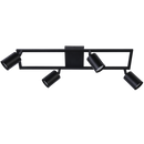 TRACKLIGHT-S413/4 BLACK