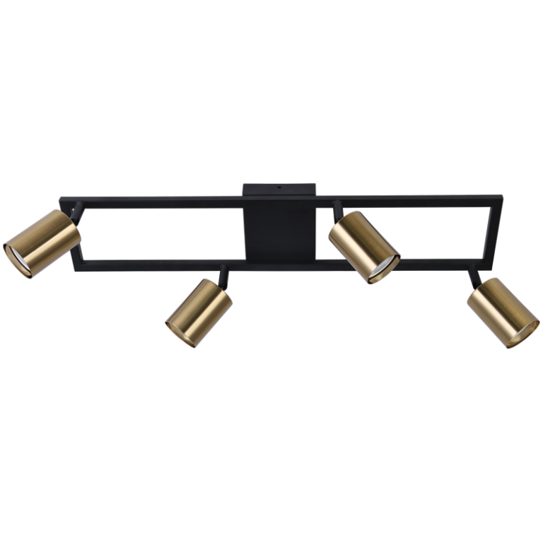 TRACKLIGHT-S414/4 SATIN BRASS