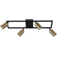 TRACKLIGHT-S414/4 SATIN BRASS