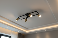 TRACKLIGHT-S414/4 SATIN BRASS