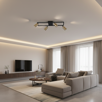 TRACKLIGHT-S414/4 SATIN BRASS