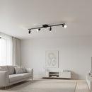 Eurolux Buzz 4LT Spot Light Black LED GU10-S419B