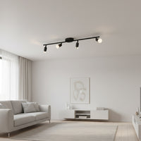 Eurolux Buzz 4LT Spot Light Black LED GU10-S419B