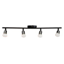 Eurolux Buzz 4LT Spot Light Black LED GU10-S419B