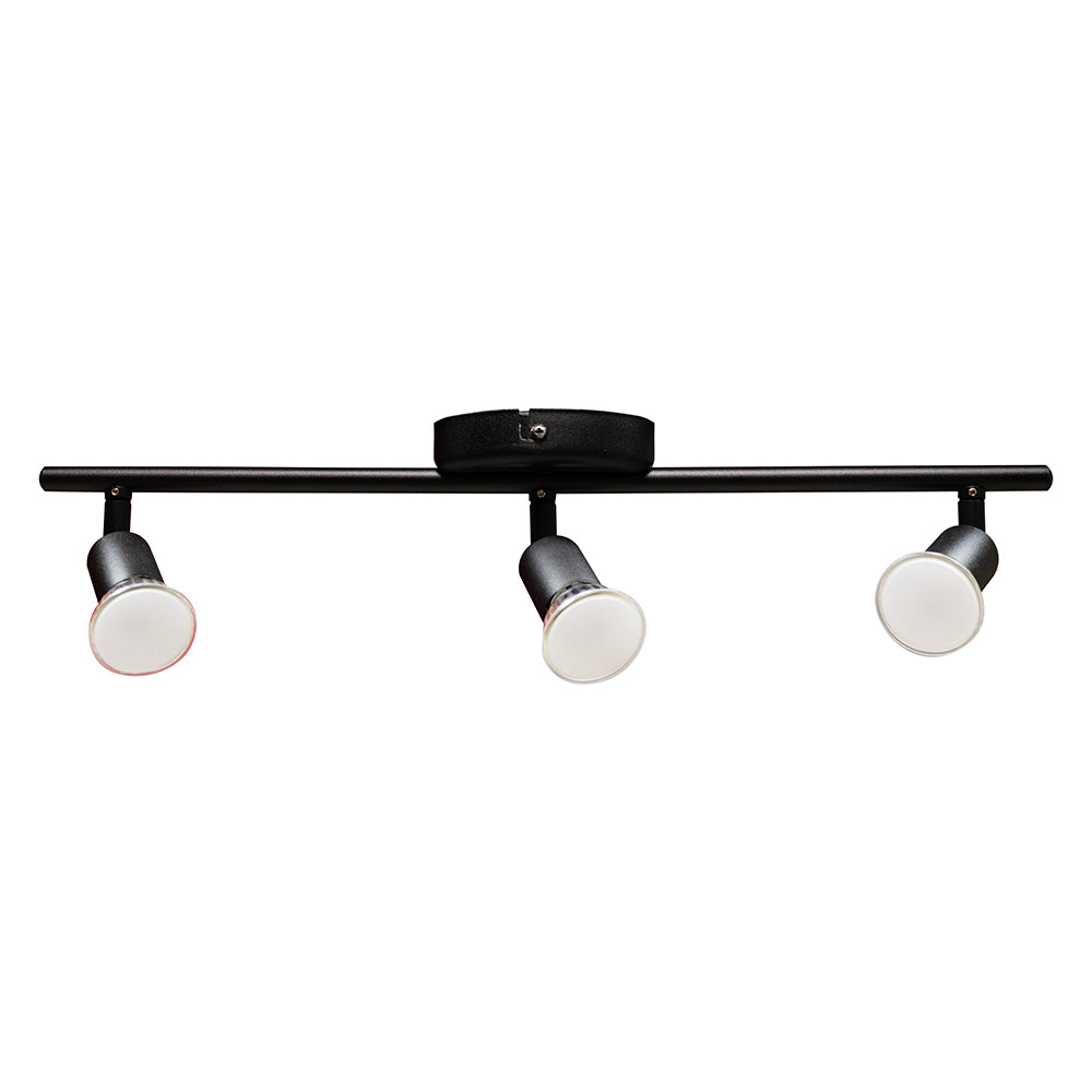 Eurolux  Buzz 3LT Spot Light Black LED GU10-S430B