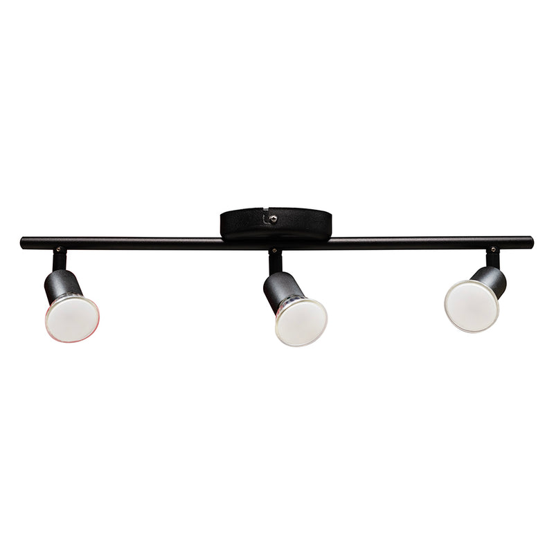 Eurolux  Buzz 3LT Spot Light Black LED GU10-S430B