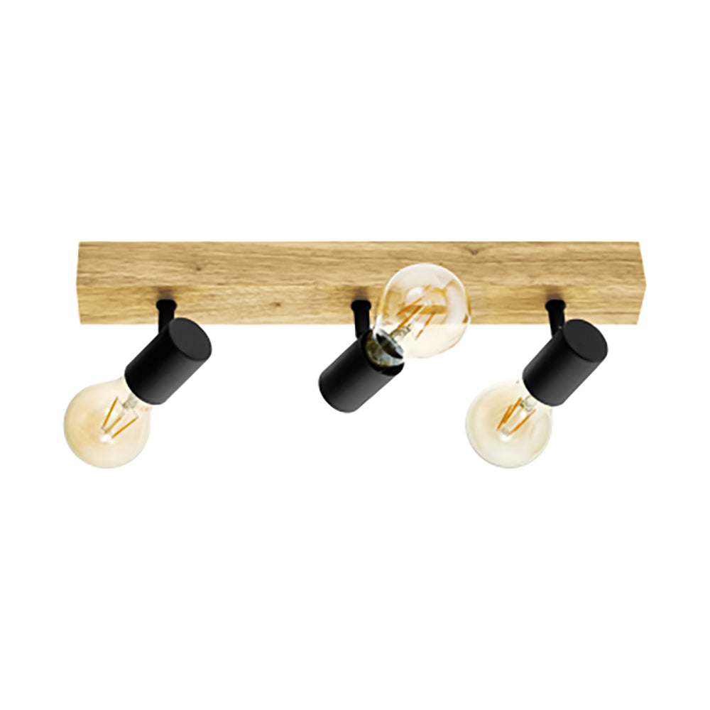 Eurolux Townshend 3 LT Spotlight Oak/Black-S452
