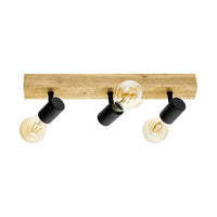 Eurolux Townshend 3 LT Spotlight Oak/Black-S452