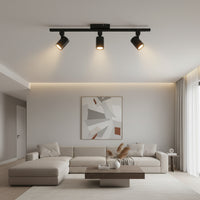 Eurolux Elos 3LT Track Spotlight Kit Black GU10 3 x 5w-S460B