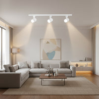Eurolux  Elos 3LT Track Spotlight Kit White GU10 3 x 5w-S460W