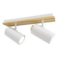 Eurolux Sol Dual Light White/Wood GU10 1x5w-S535W
