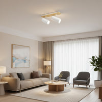 Eurolux Sol Dual Light White/Wood GU10 1x5w-S535W