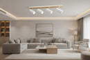 Eurolux Sol Quad Light White/Wood GU10 1x5w-S536W