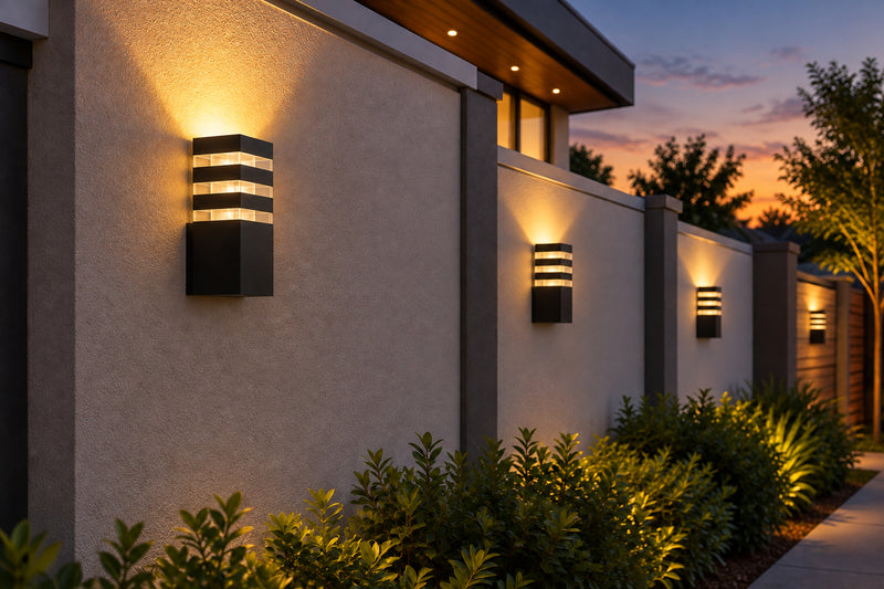 SB Wall Lamp 8401/1-(2 Years Warranty)-Outside boundary wall-Mr Smart Lighting Company.