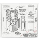 SB Wall Lamp 8401/1-(2 Years Warranty)-Mr Smart Lighting Company