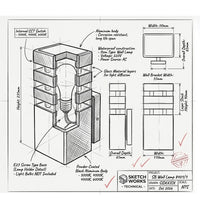 SB Wall Lamp 8401/1-(2 Years Warranty)-Mr Smart Lighting Company