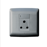Single socket - Silver.
