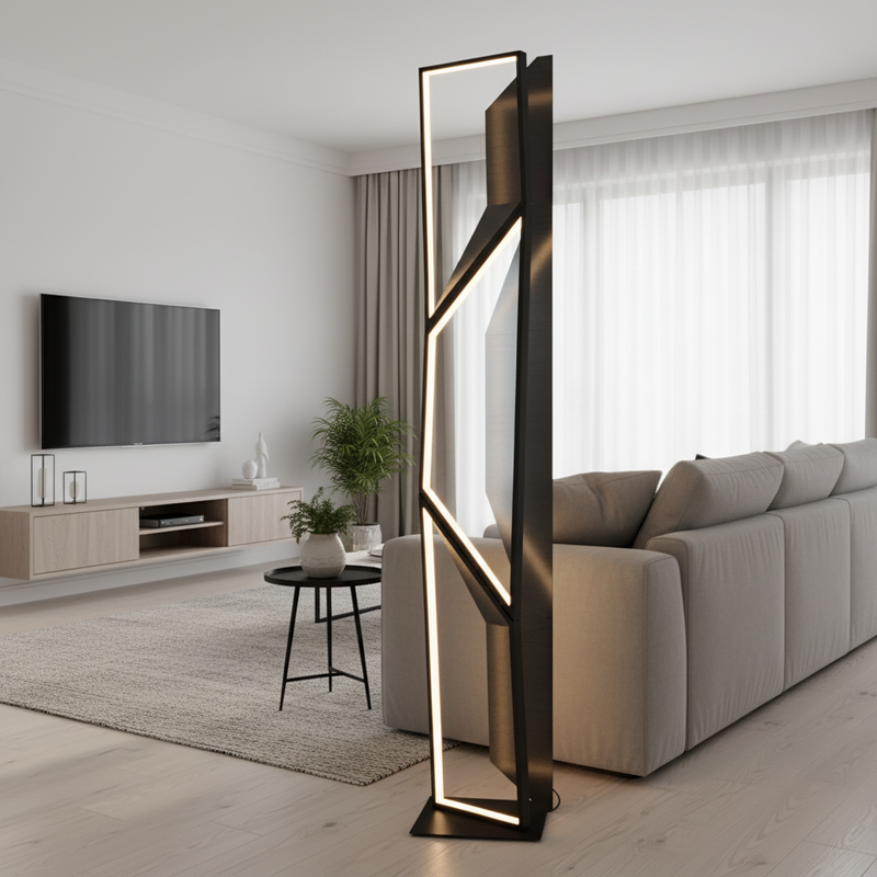 STANDING LAMP-SL407 BLACK