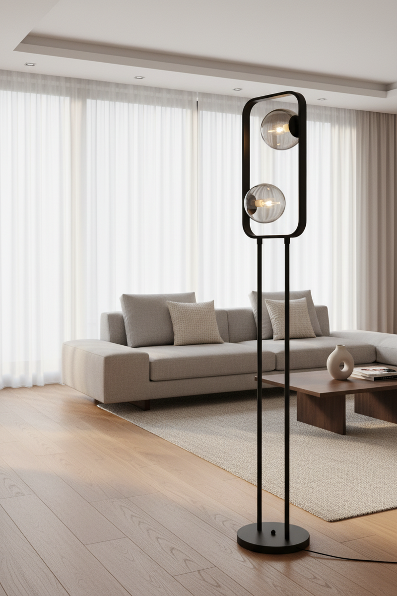 STANDING LAMP-SL417 BLACK