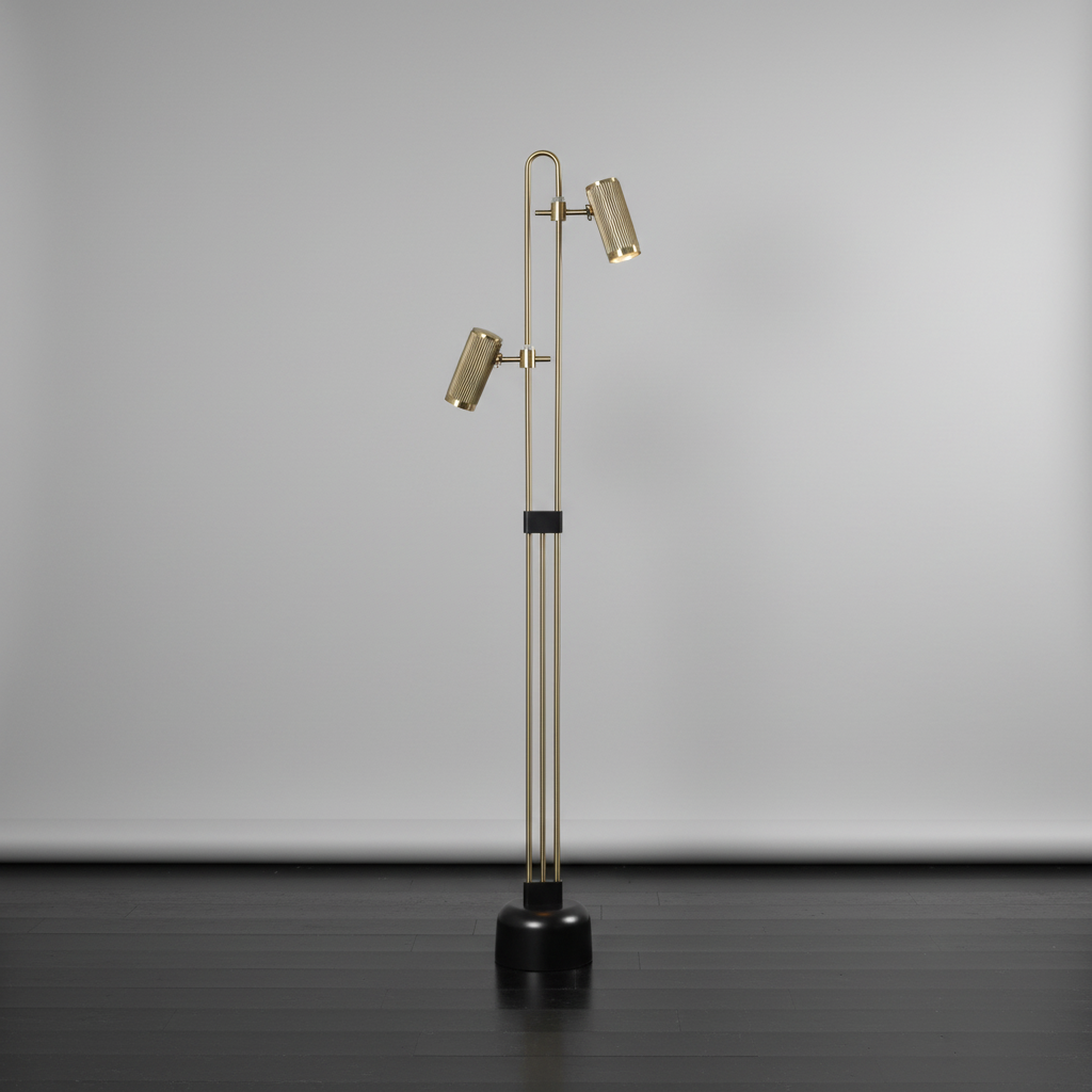STANDING LAMP-SL440 BK/GD