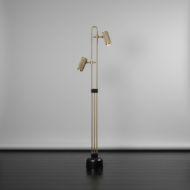 STANDING LAMP-SL440 BK/GD