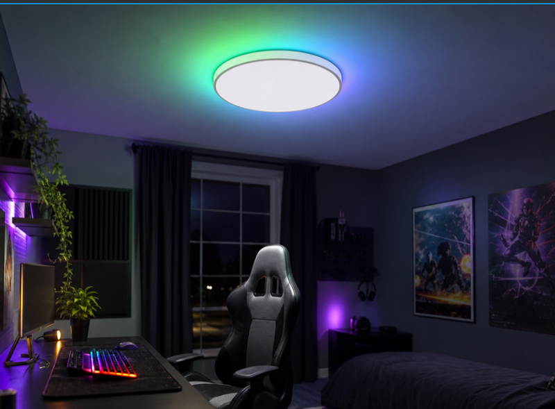 Ceiling light-CF471 LED RGB BACK LIGHTING