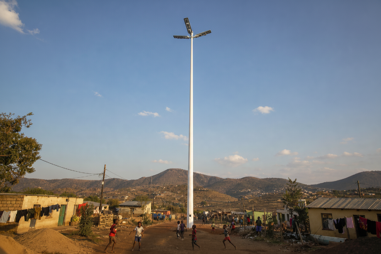 RPR363 - Radiant Solar Street Light with Wi-fi 4G Camera-IP65.