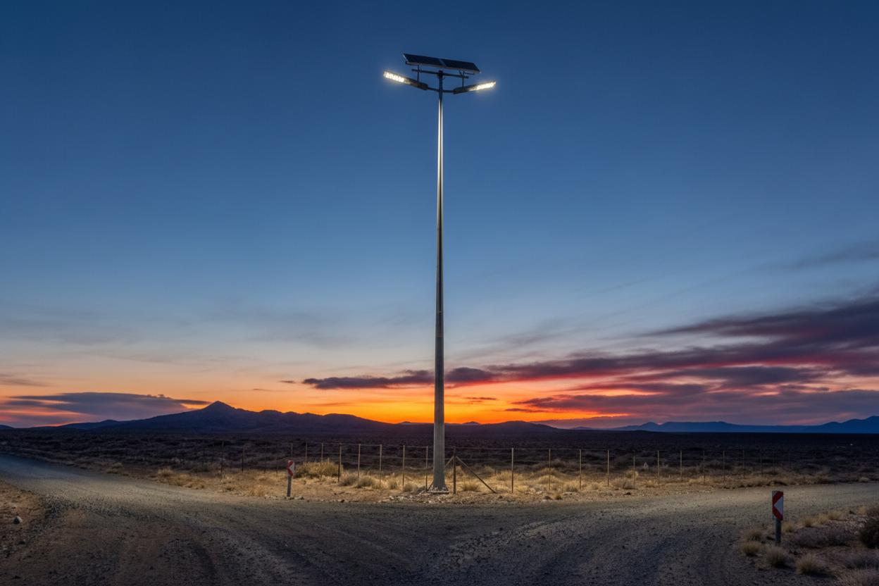 RPR363 - Radiant Solar Street Light with Wi-fi 4G Camera-IP65.