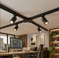 4 WayTrack Line Connector - Black.