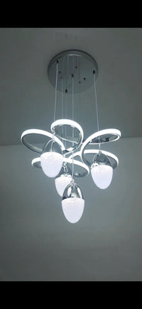 LED acrylic pendant light 8023-3+1.