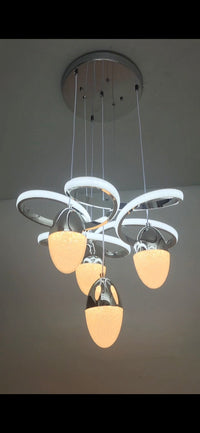 LED acrylic pendant light 8023-3+1.