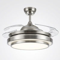 Smart LED ceiling fan with Foldable Blades-Mr Smart Lighting Company