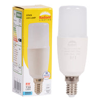Stick Lamp T36 8W LED E14 5000K-Mr Smart Lighting Company