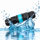 T85 Cable Connector Waterproof 2-Way Black-IP68-Water Splash-Mr Smart Lighting Company