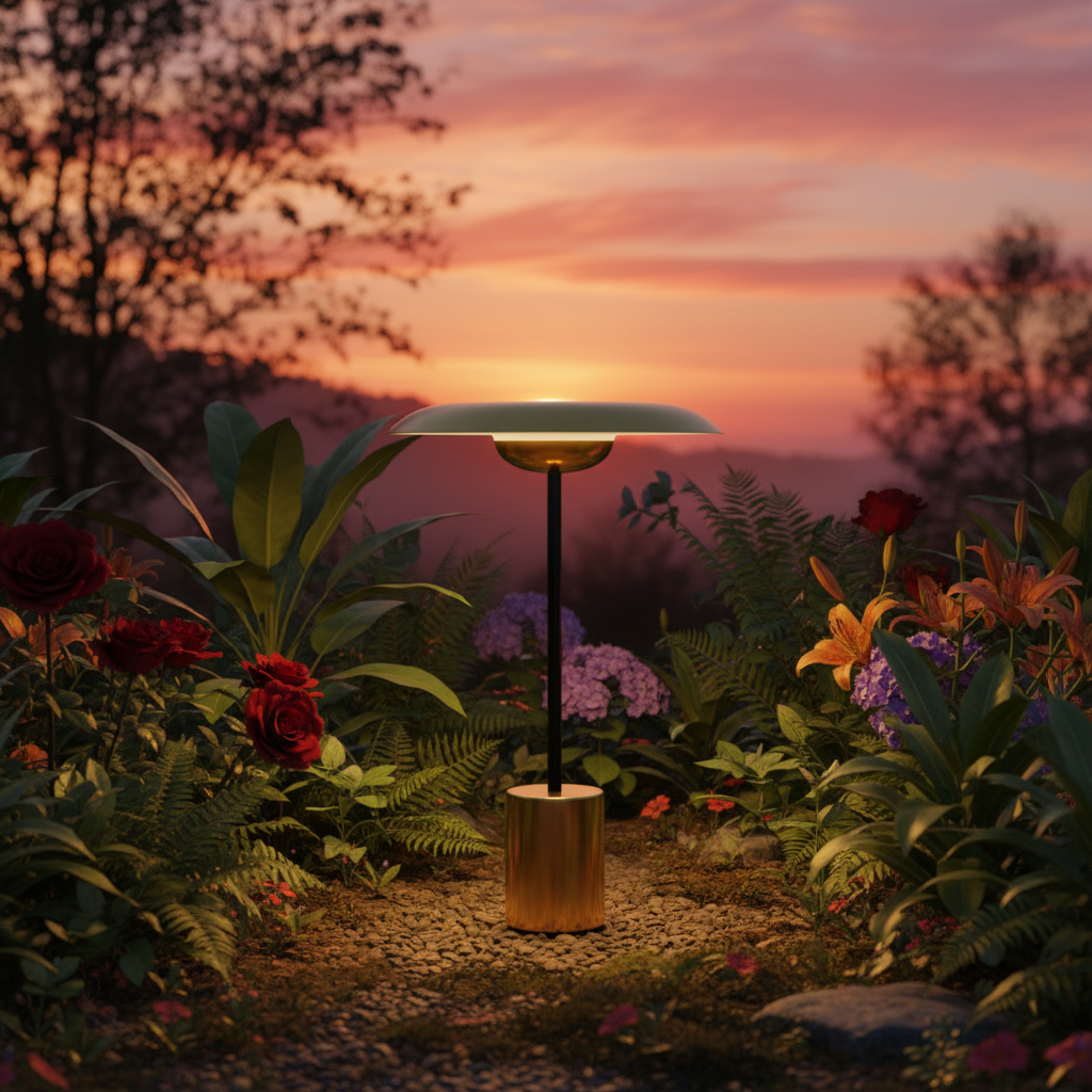 TABLE LAMP-TL103 GOLD
