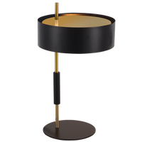 TABLE LAMP-TL104 BK/GD