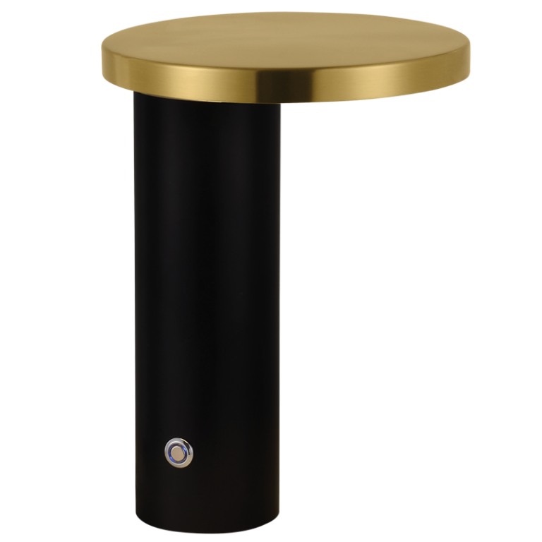 TABLE LAMP-TL105 BK/GD