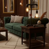 METAL TABLE LAMP-TL144 BLACK