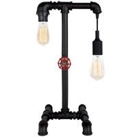 METAL TABLE LAMP-TL144 BLACK