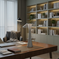TABLE LAMP-TL657 GREY