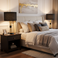 TABLE LAMP-TL692 BLACK