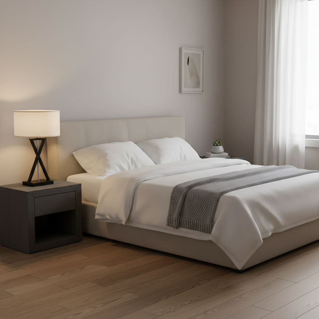 TABLE LAMP-TL695 BLACK