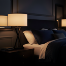 TABLE LAMP-TL695 BLACK