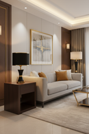 TABLE LAMP-TL698 BLACK/GOLD