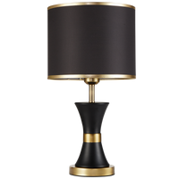 TABLE LAMP-TL698 BLACK/GOLD